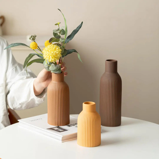 Porcelain Vase Set 3 Pcs